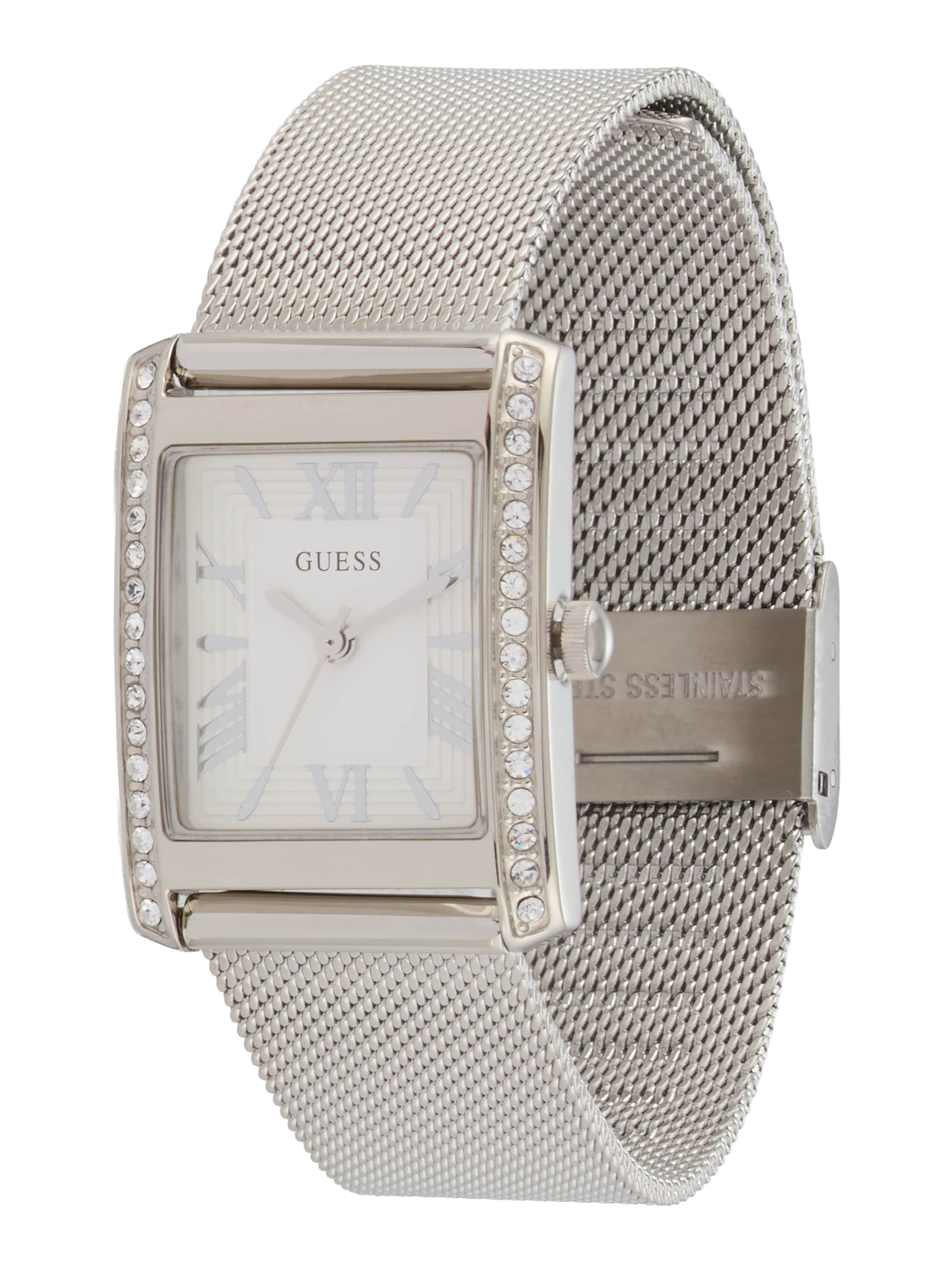 

GUESS Часы аналоговые 'BONNET' в серебристом цвете
