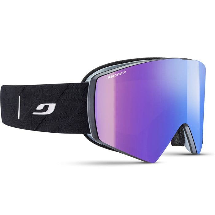 

Очки с острым краем Julbo, Black-Gray/Reactiv 1-3 Gc