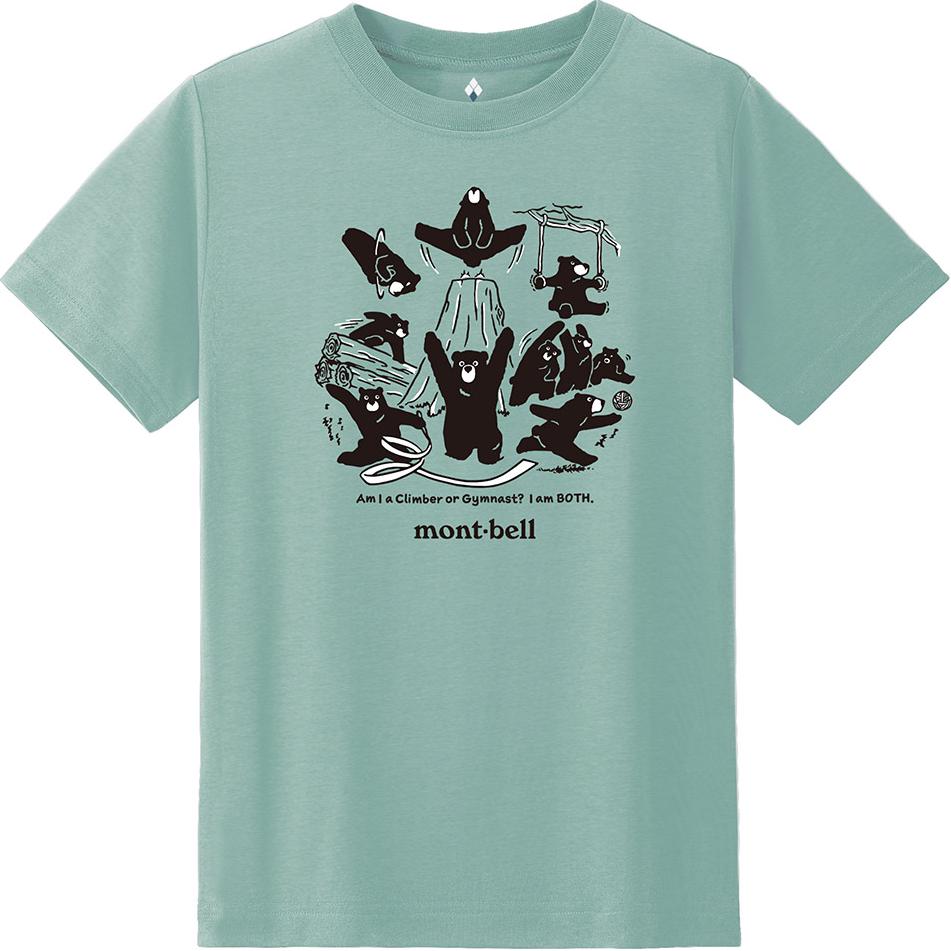 

Детская футболка MONTBELL, светло-голубой, Синий, Детская футболка MONTBELL, светло-голубой