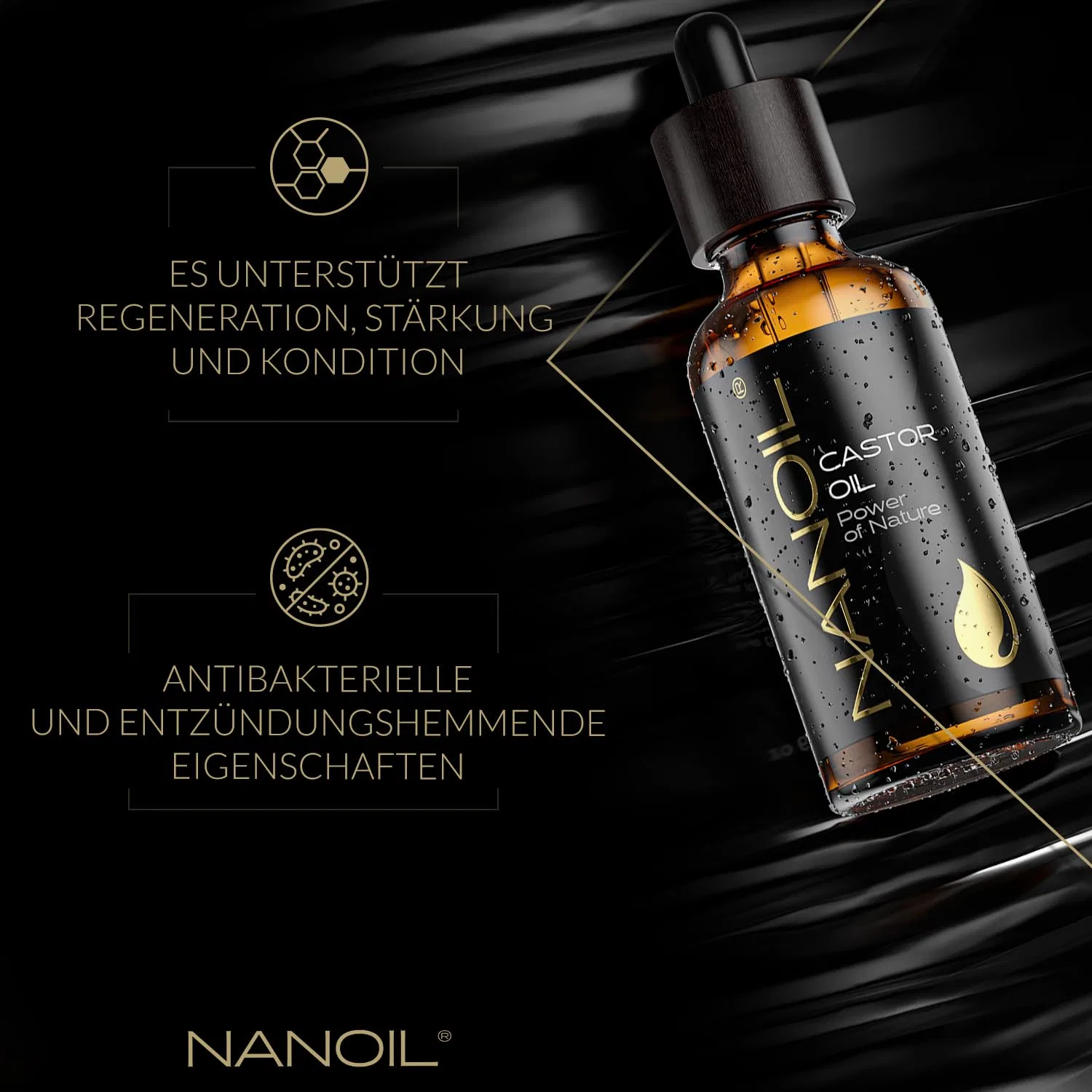 Натуральное касторовое масло от Nanoil Nanoil — фото 2