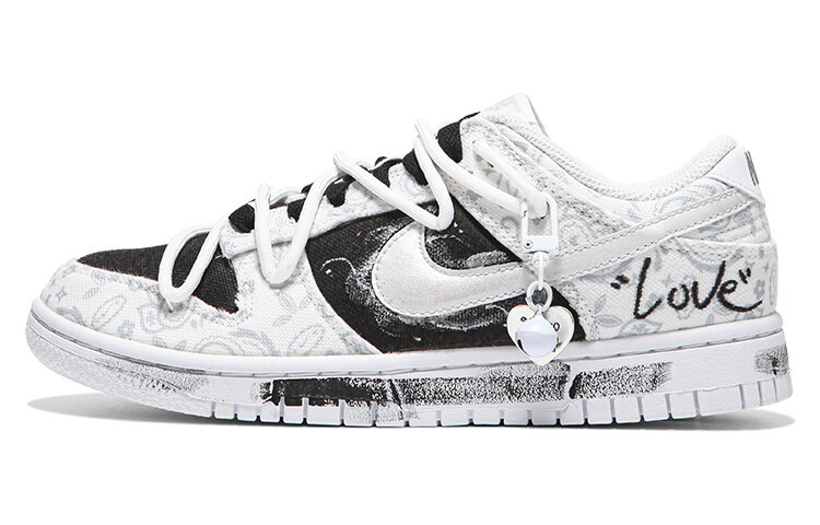 

Кроссовки Nike Dunk Low, белый/черный