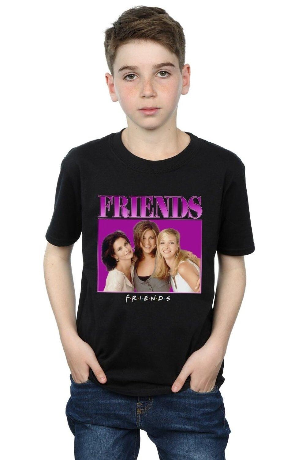 

Футболка Monica Rachel Phoebe Homage Friends, черный