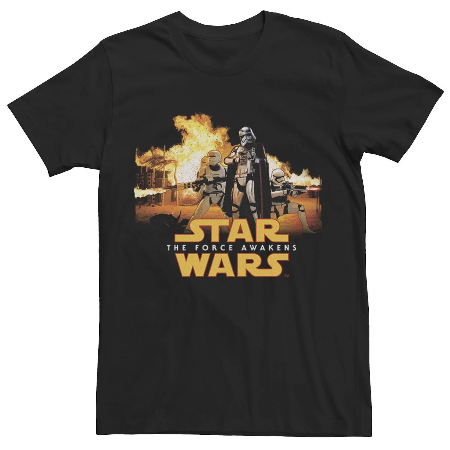 

Мужская футболка с портретом Капитана Фазмы The Force Awakens Star Wars