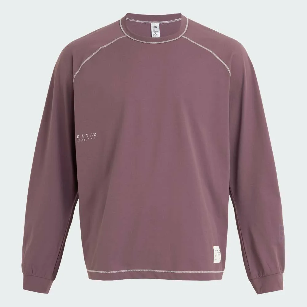 Футболка с длинным рукавом DAY//O Adidas, purple
