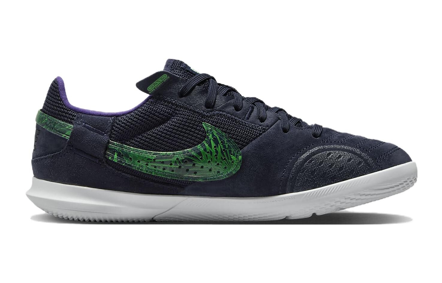 Бутсы Streetgato GS 'Fern' Nike, черный/зеленый/белый — фото 2