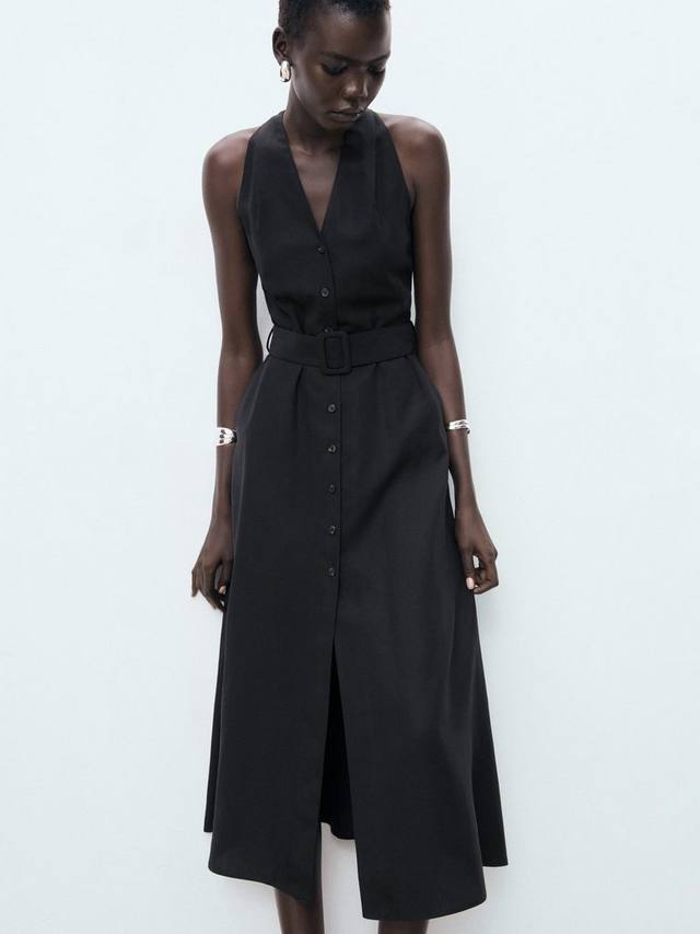 

Платье миди Lula без рукавов Mango