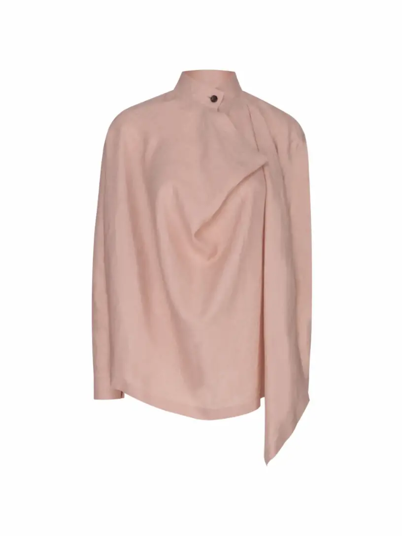

Льняная блузка Jainen Loro Piana, розовый