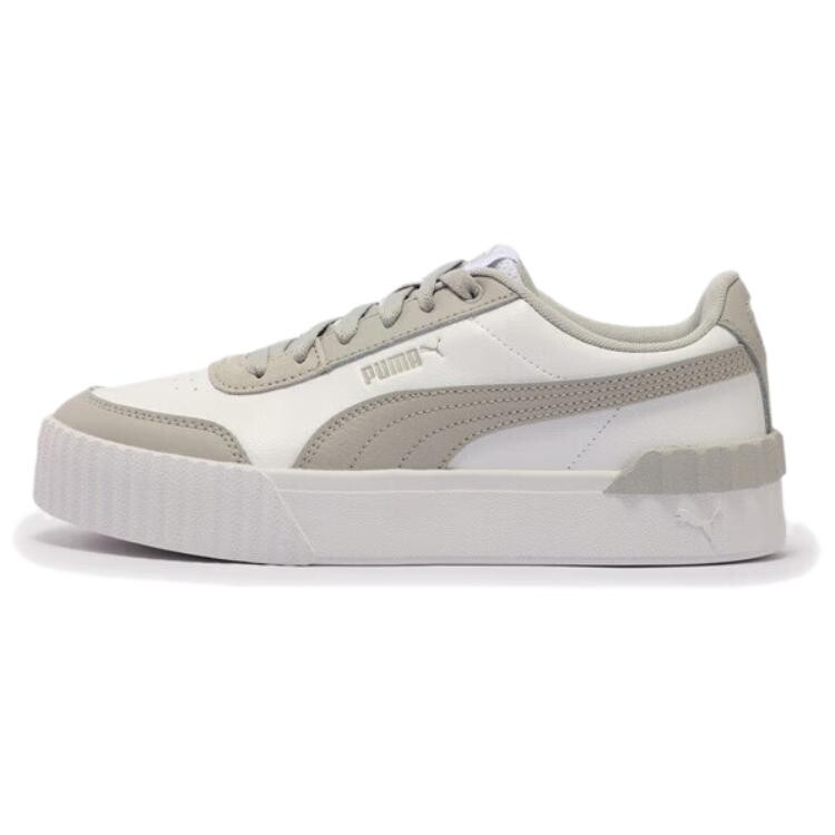 

Кроссовки Puma Carina Skateboarding Shoes Women's Low-top White/Gray, белый/серый