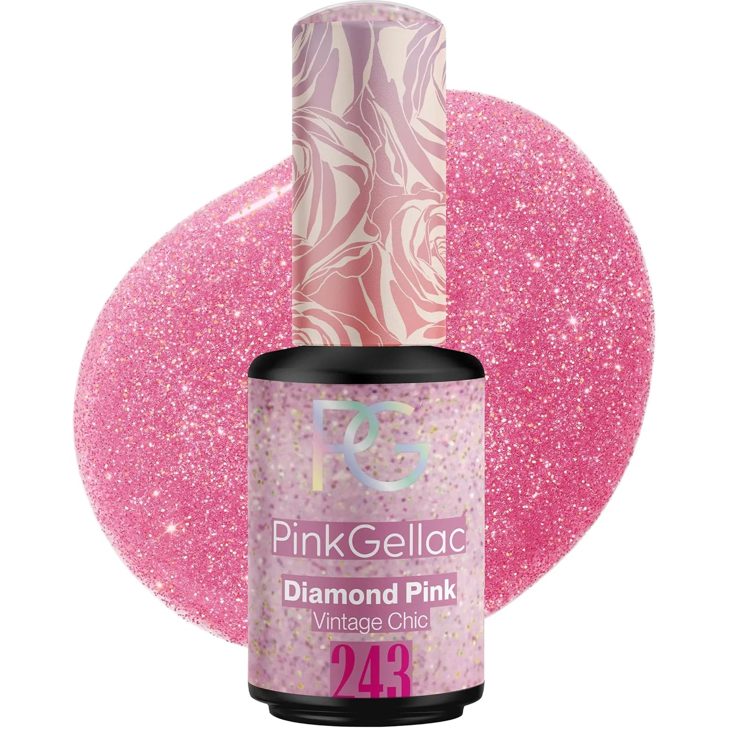 Гель-лак для ногтей «243 Diamond Pink» от Pink Gellac Pink Gellac