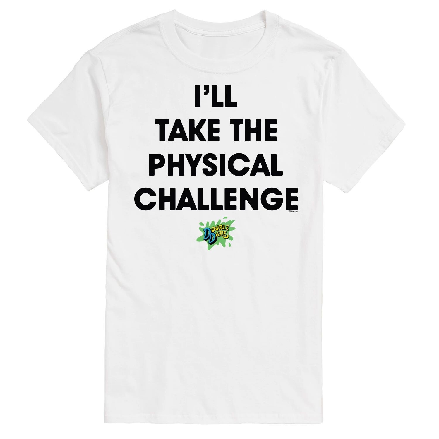 

Футболка с рисунком Big & Tall Double Dare Challenge License, белый