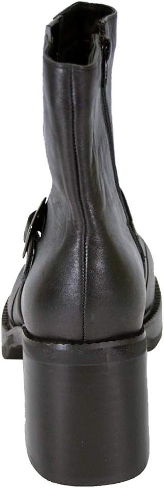 Мужские кожаные ботинки Peerage Tony, средняя ширина, 7 дюймов, комфорт, черный — фото 4