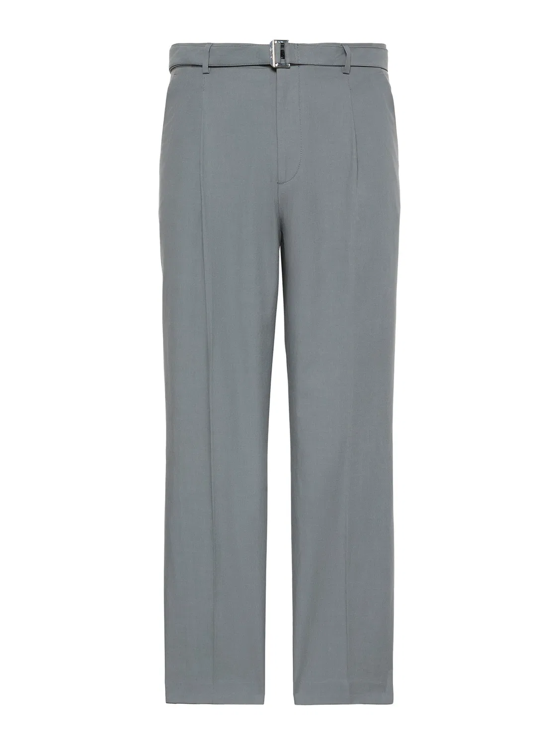 Брюки Calvin Klein Regular с плиссировкой, светло-серые