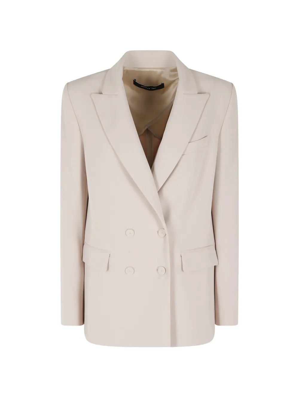 

Двубортный пиджак Federica Tosi, бежевый