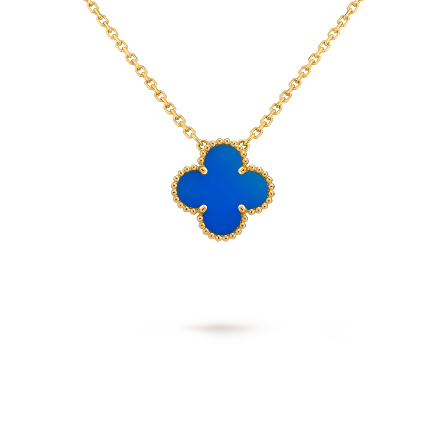 

Кулон Van Cleef & Arpels Vintage Alhambra, 18-ct желтое золото, агат