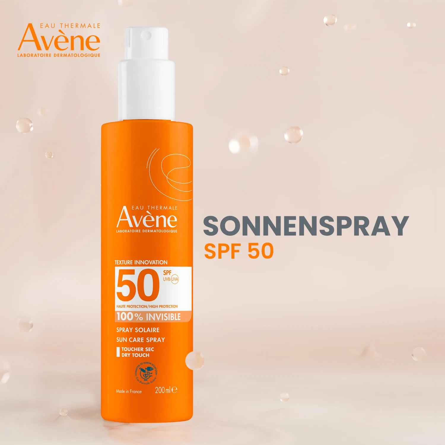 Солнцезащитный спрей SPF 50 от AVÈNE, 200 мл Avene — фото 3
