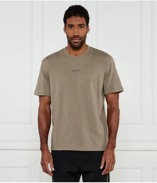 Футболка 10 regular fit Boss Green, коричневый
