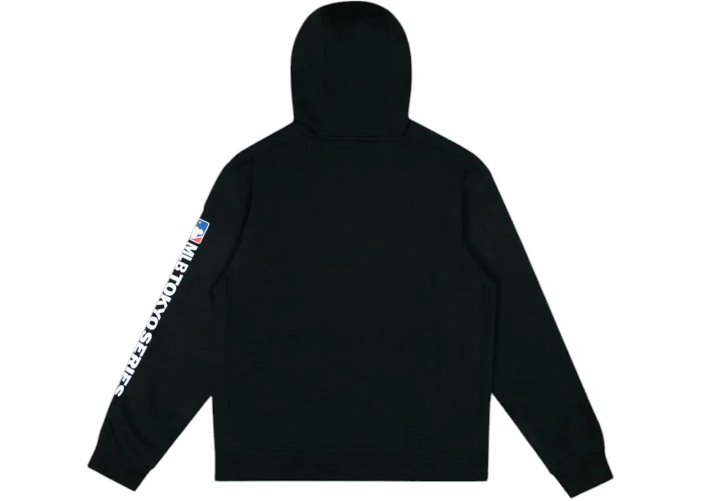 Мужская худи с принтом Nike x Takashi Murakami x MLB World Tour Tokyo Series 2025 Dodgers Hoodie, Black — фото 2