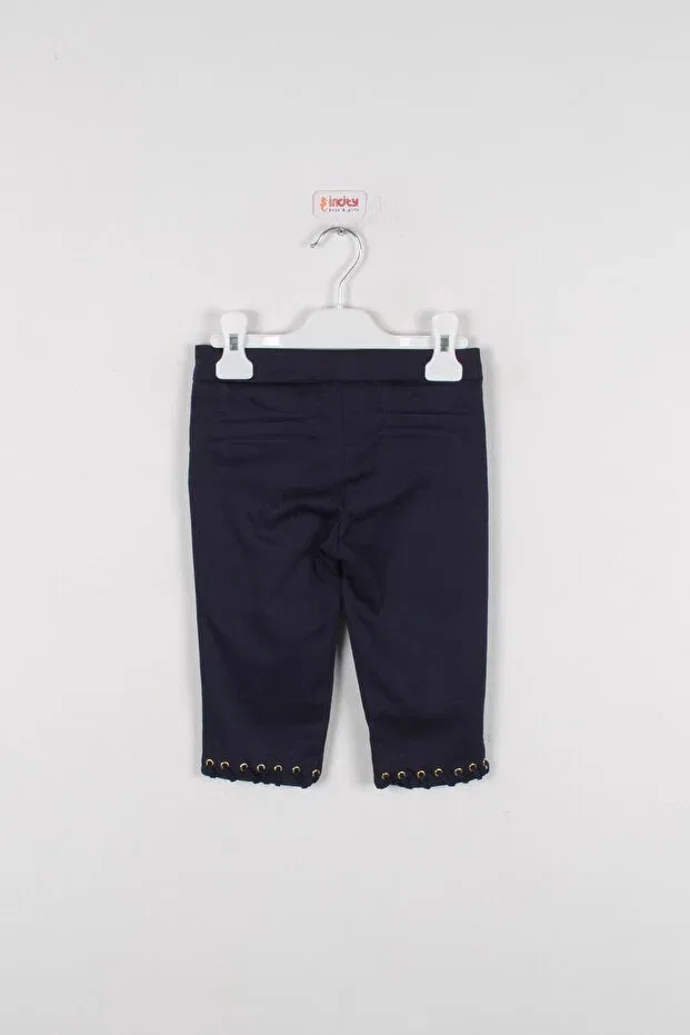 Детские шорты для девочек капри с принтом Incity, Navy Blue — фото 3