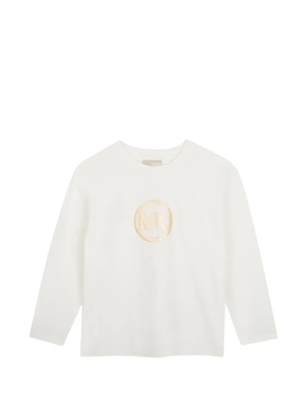 Лонгслив с логотипом Michael Kors Kids, белый