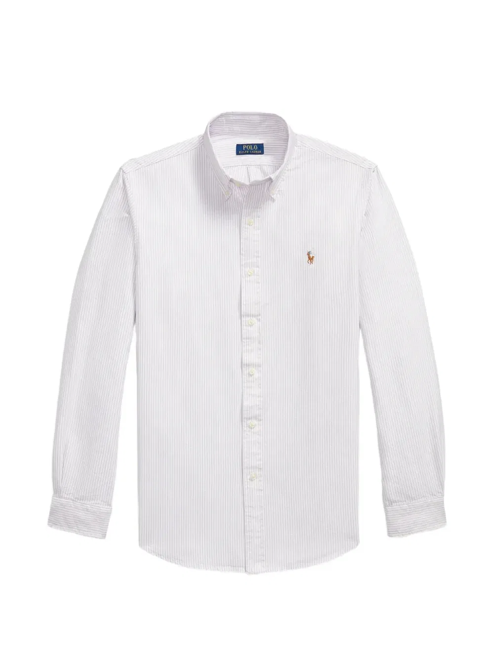 Рубашка оксфордская в полоску Polo Ralph Lauren, белый