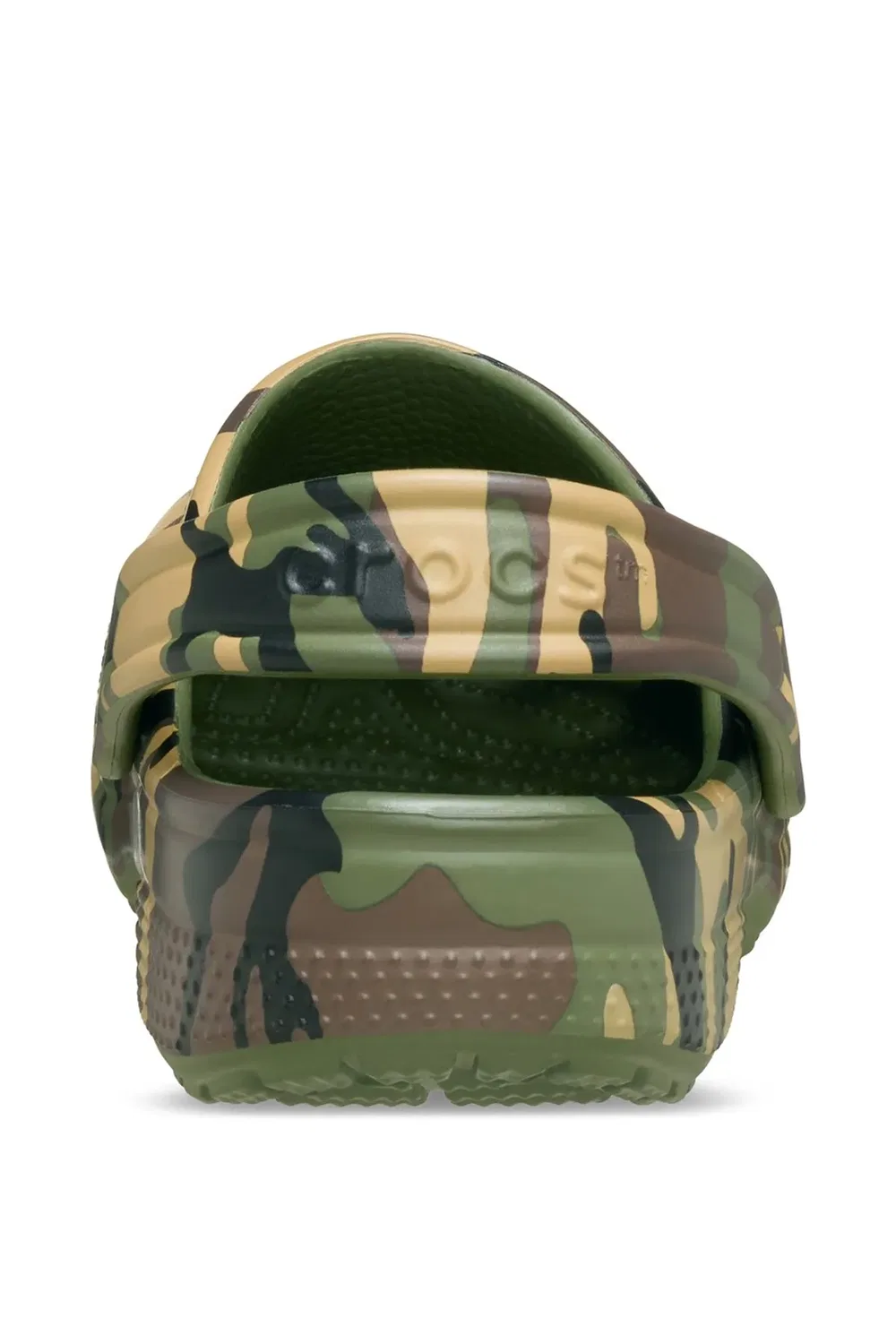 Детские классические сабо с камуфляжным принтом Crocs, Multi — фото 2