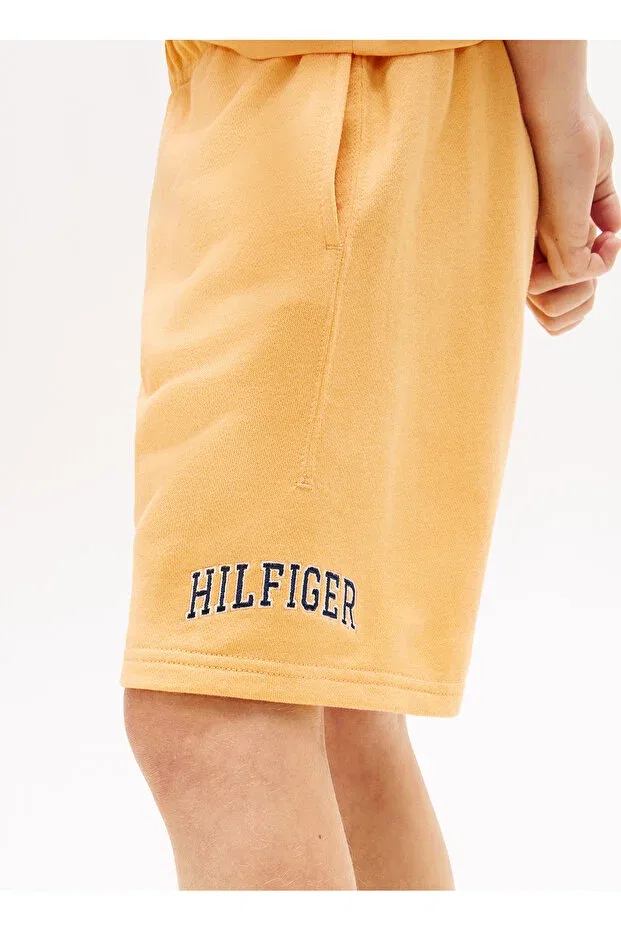 Детские шорты для мальчиков с принтом Tommy Hilfiger, Orange — фото 3