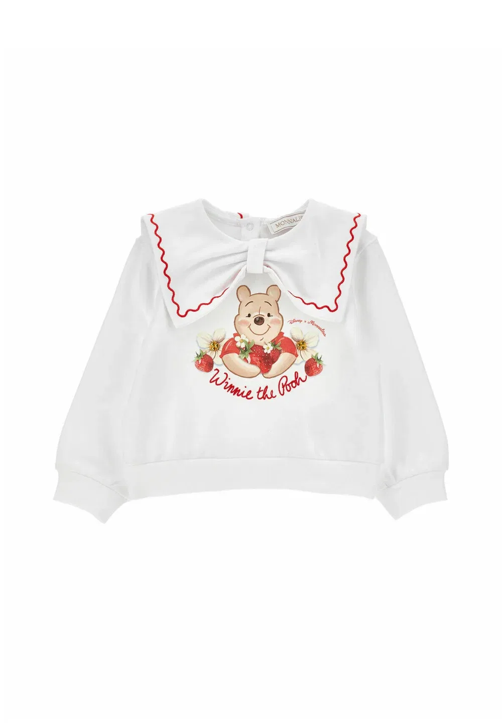 Толстовка Monnalisa, White
