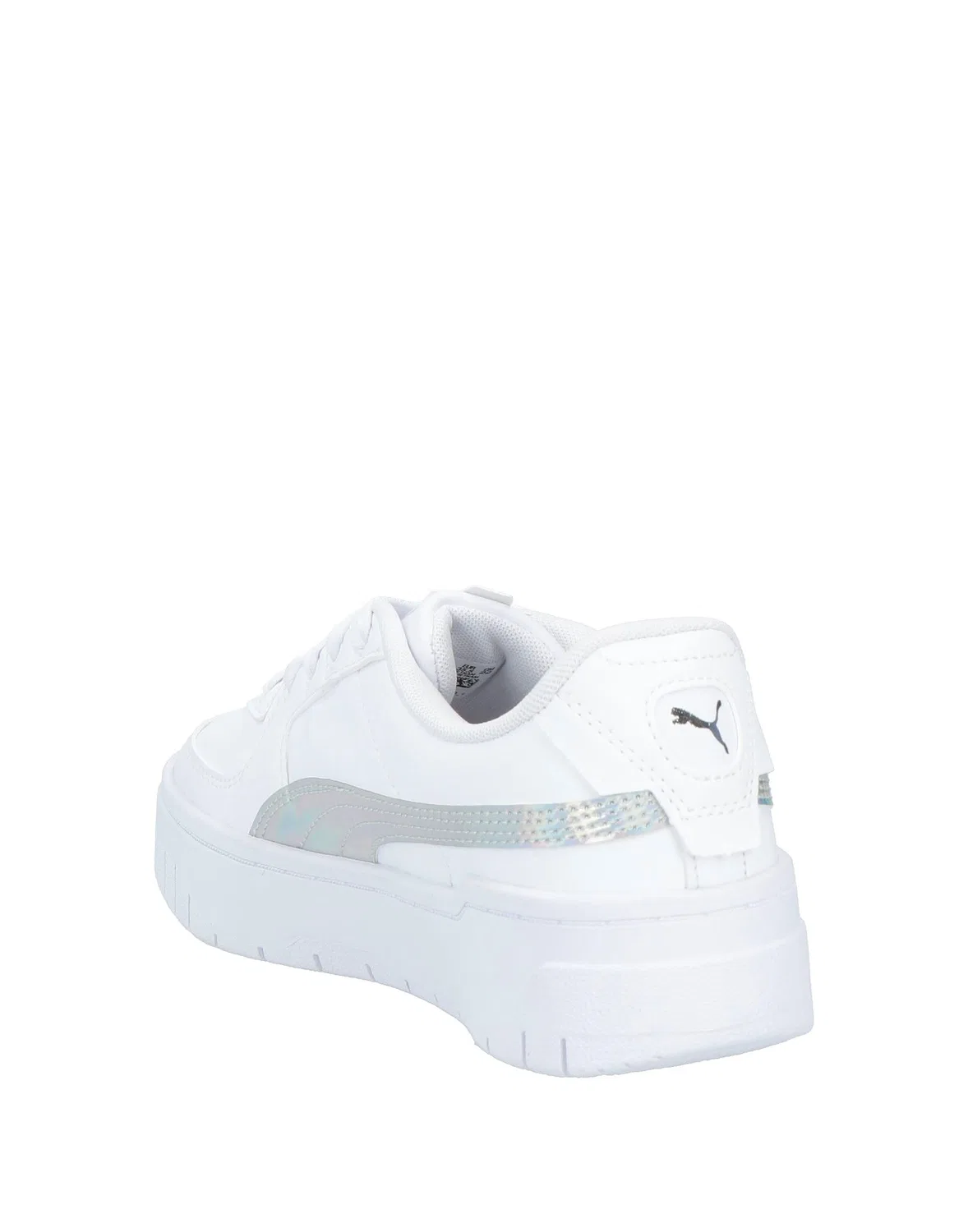 Детские кроссовки для девочек на платформе Cali Dream Iridescent Jr Puma, белый — фото 3