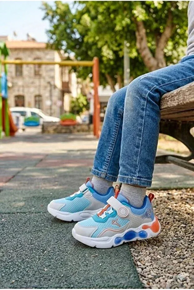 Детские кроссовки для мальчиков ортопедические Cool Kids, White — фото 2