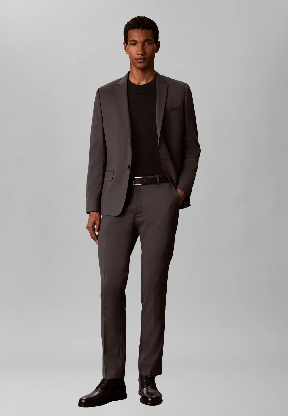 Узкие брюки Calvin Klein, Black Oyster — фото 2