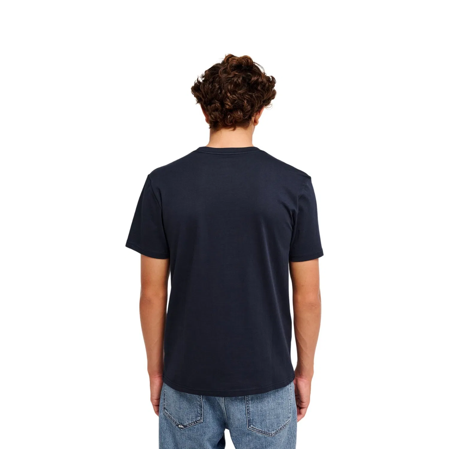 Детская хлопковая футболка с логотипом Quiksilver, Dark Navy — фото 2