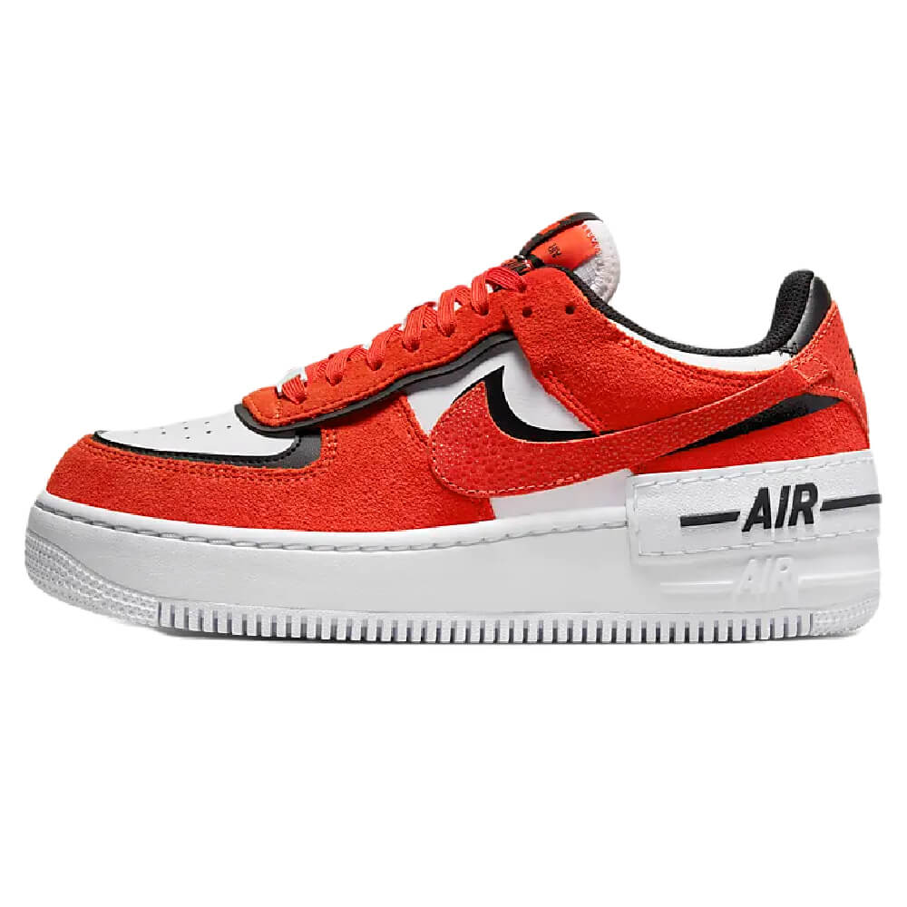 

Кросcовки Nike Air Force 1 Shadow, белый/красный/черный, Черный;белый, Кросcовки Nike Air Force 1 Shadow, белый/красный/черный