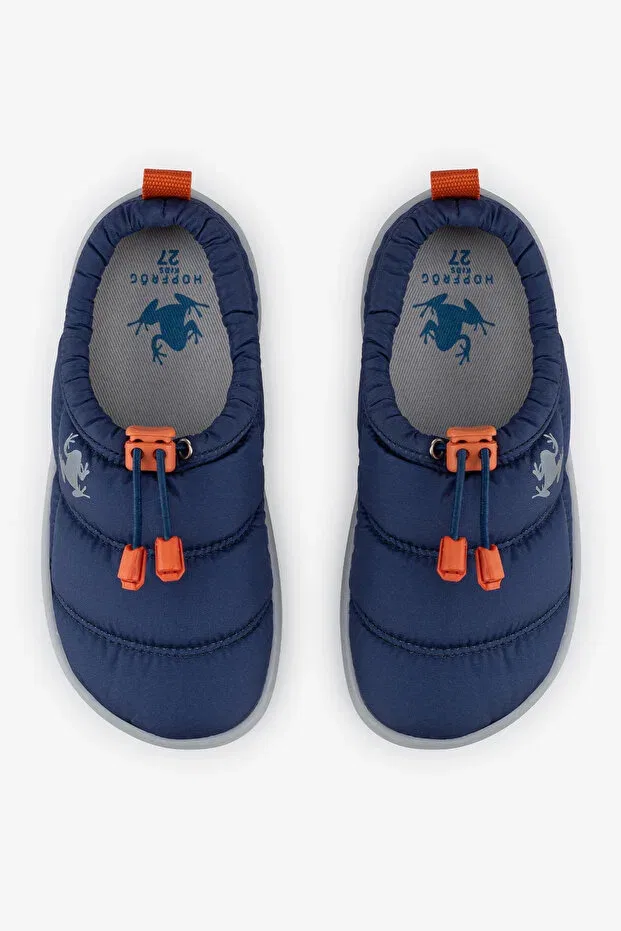 Детские кеды для мальчиков с принтом Hopfrög, Dynamic Navy Blue — фото 3