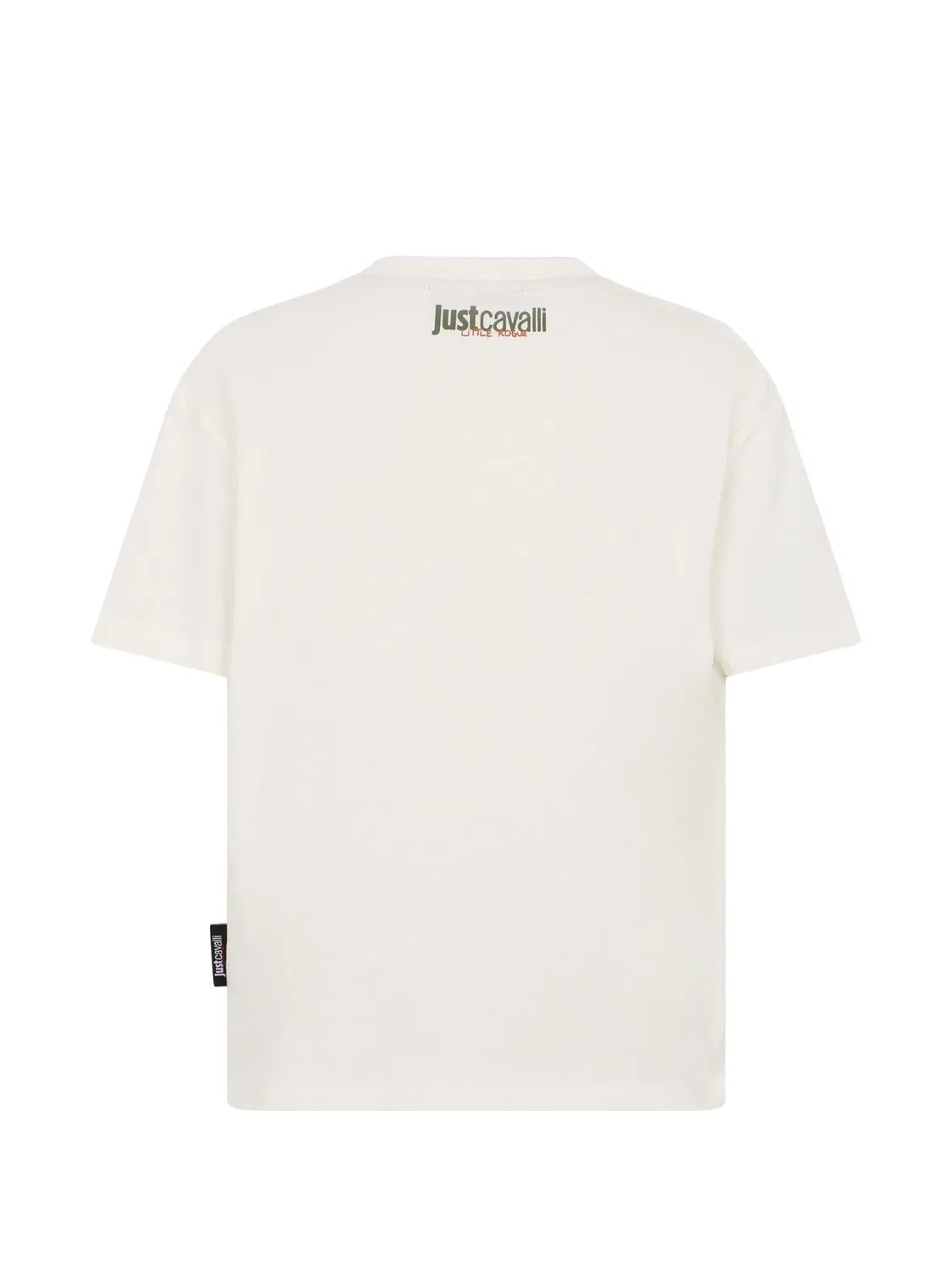 Футболка с нашивкой Just Cavalli Kids, нейтральные цвета — фото 2