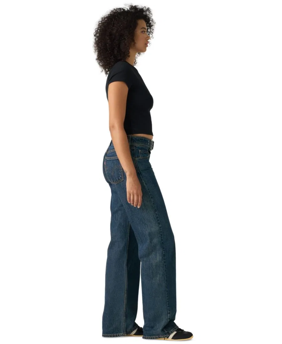 Джинсы свободные с заниженной талией и ремнем Levi's, Silver Lode — фото 3