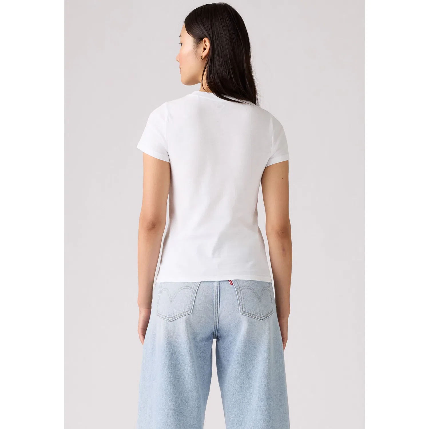 Женская футболка с логотипом Levi's, White — фото 4