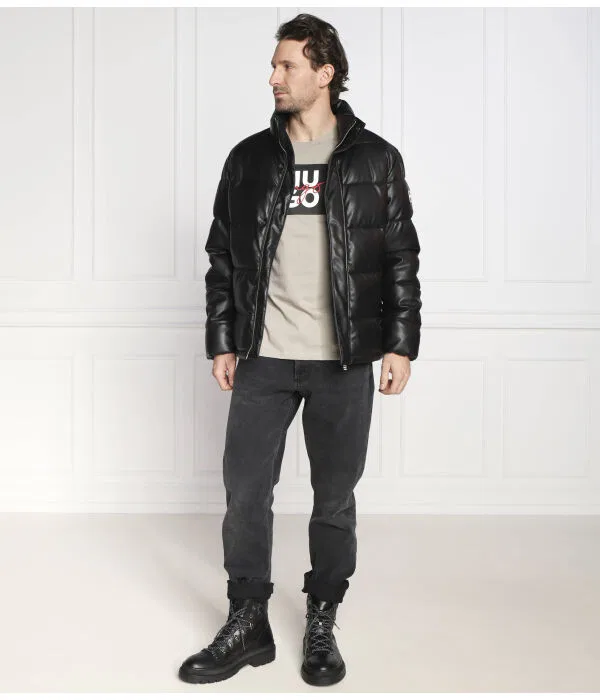Мужские джинсы с зауженным кроем Tapered Fit Alexander McQueen, черный — фото 2