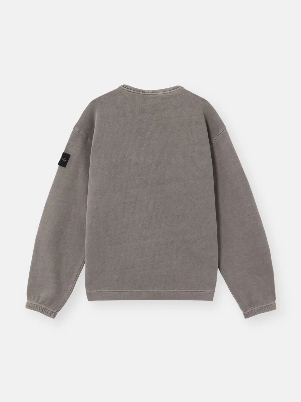 Мужской свитшот Stone Island Oversized-fit Crewneck With Chest Pocket, серый — фото 3