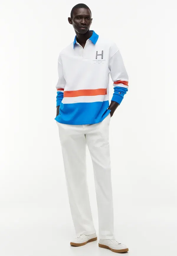Свитшот из хлопка и полиамида Sail rugby, Tommy Hilfiger, White/Multi, белый/мультиколор — фото 2