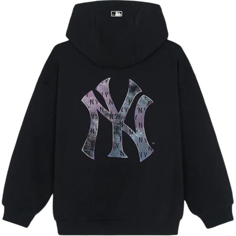Детское худи с капюшоном из футера MLB KIDS, Black — фото 3