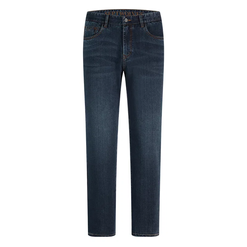 Детские джинсы прямого кроя Dark Blue SEPTWOLVES