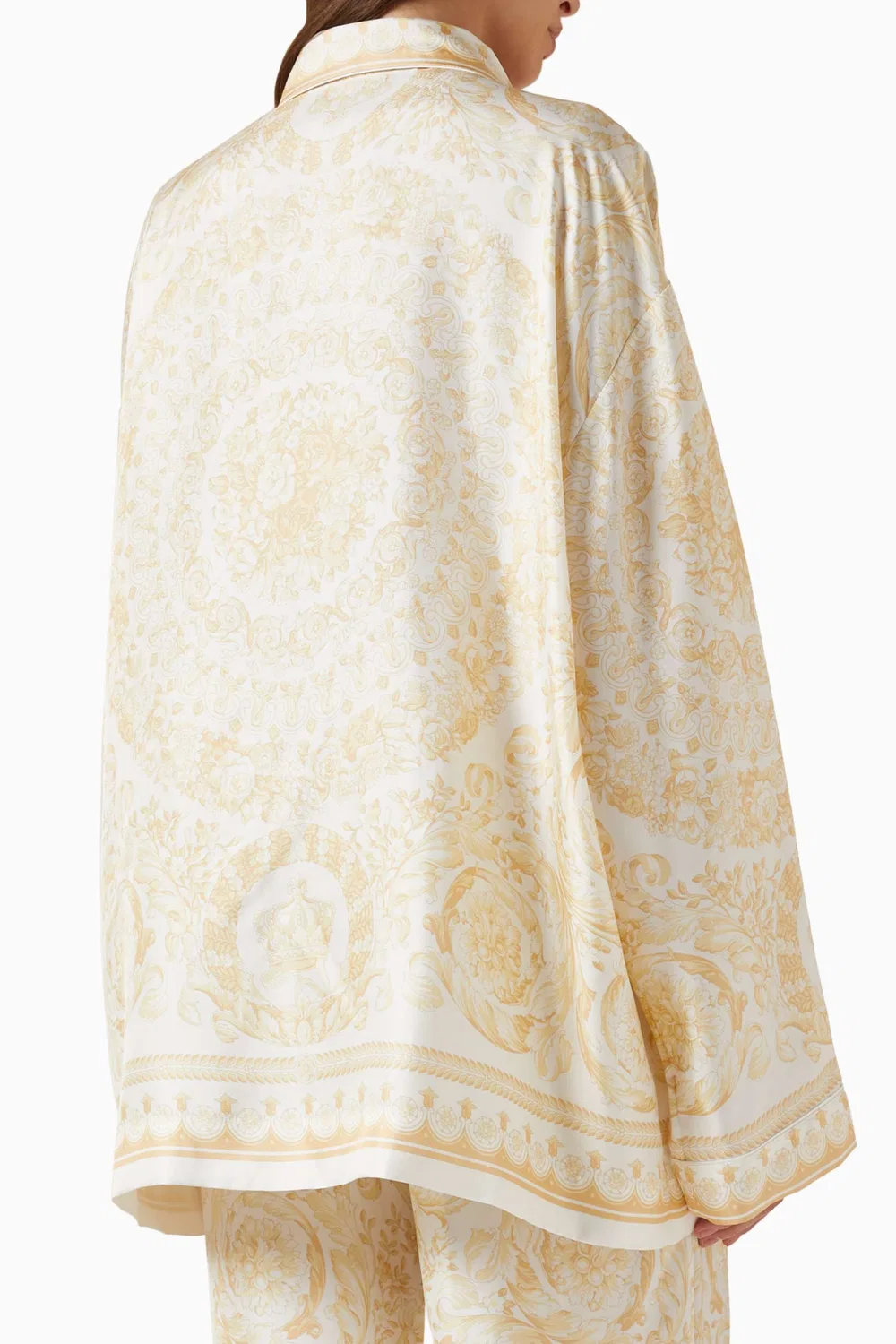 Рубашка с принтом Barocco 92 Foulard Versace — фото 3