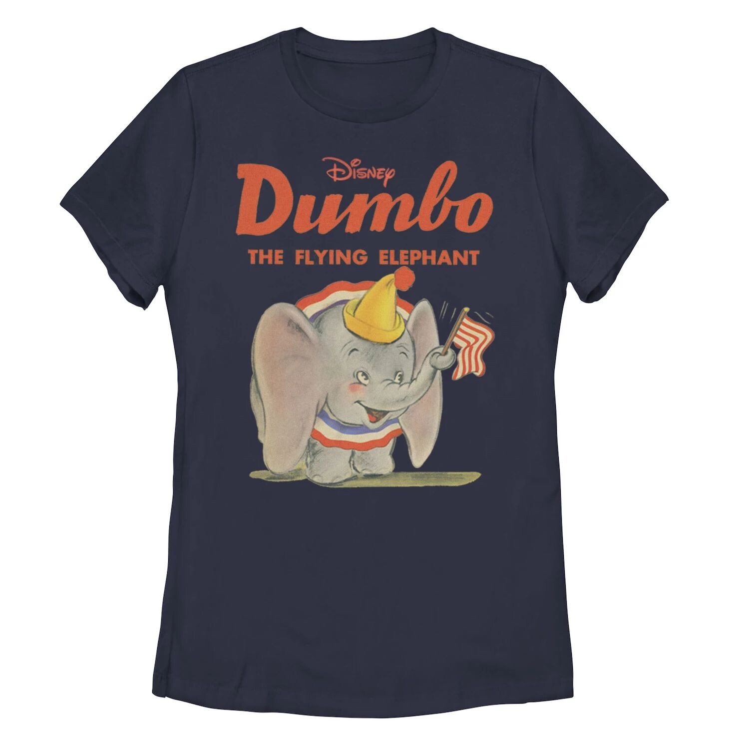 

Классическая футболка с рисунком летающего слона Disney's Dumbo Juniors Licensed Character