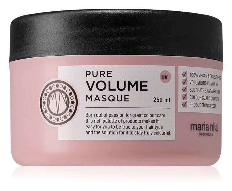 

Увлажняющая и питательная маска Maria Nila Pure Volume