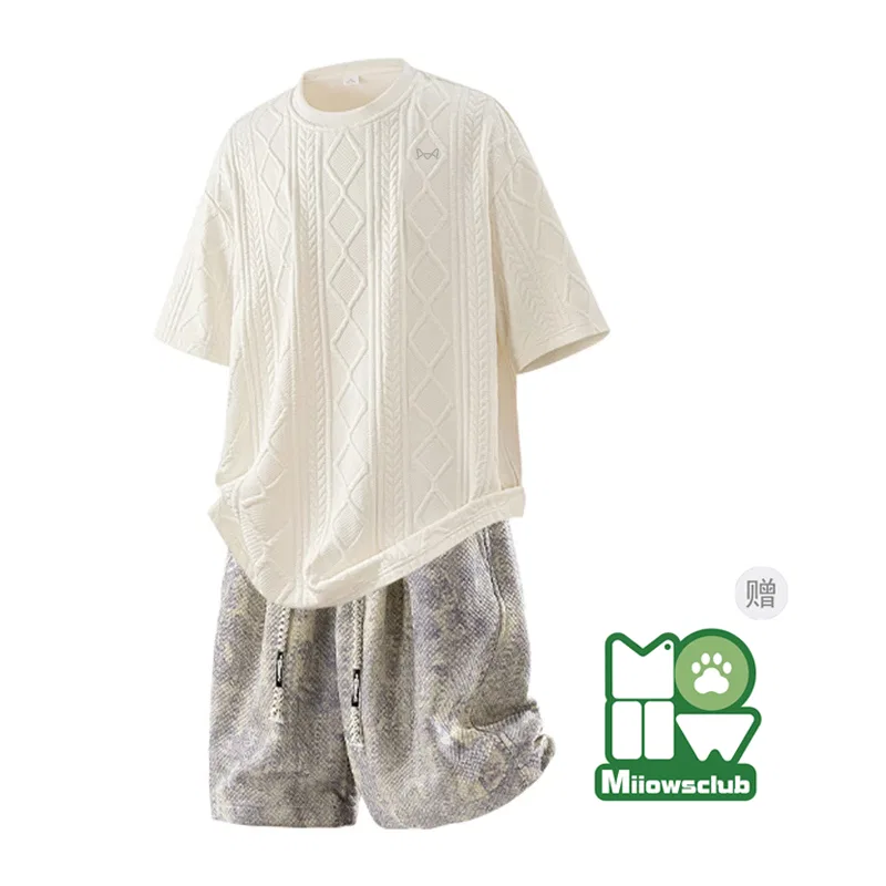Детский спортивный комплект с круглым вырезом Summer Style-2 Pack MIIOW