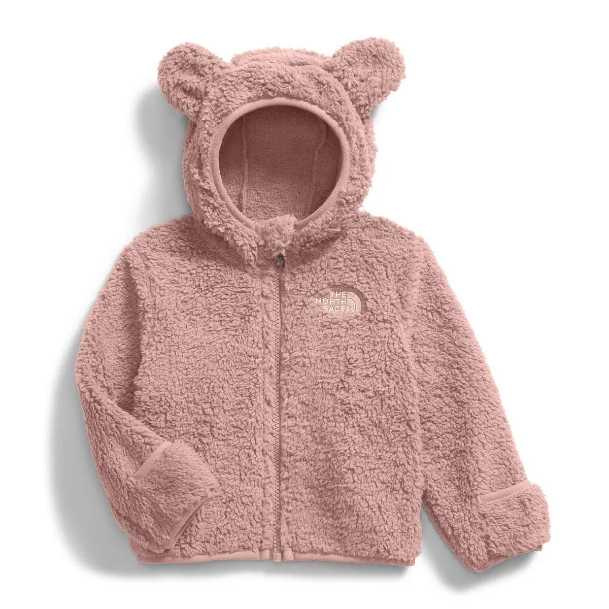 Детский флисовый худи с капюшоном и ушками The North Face, Pink Moss