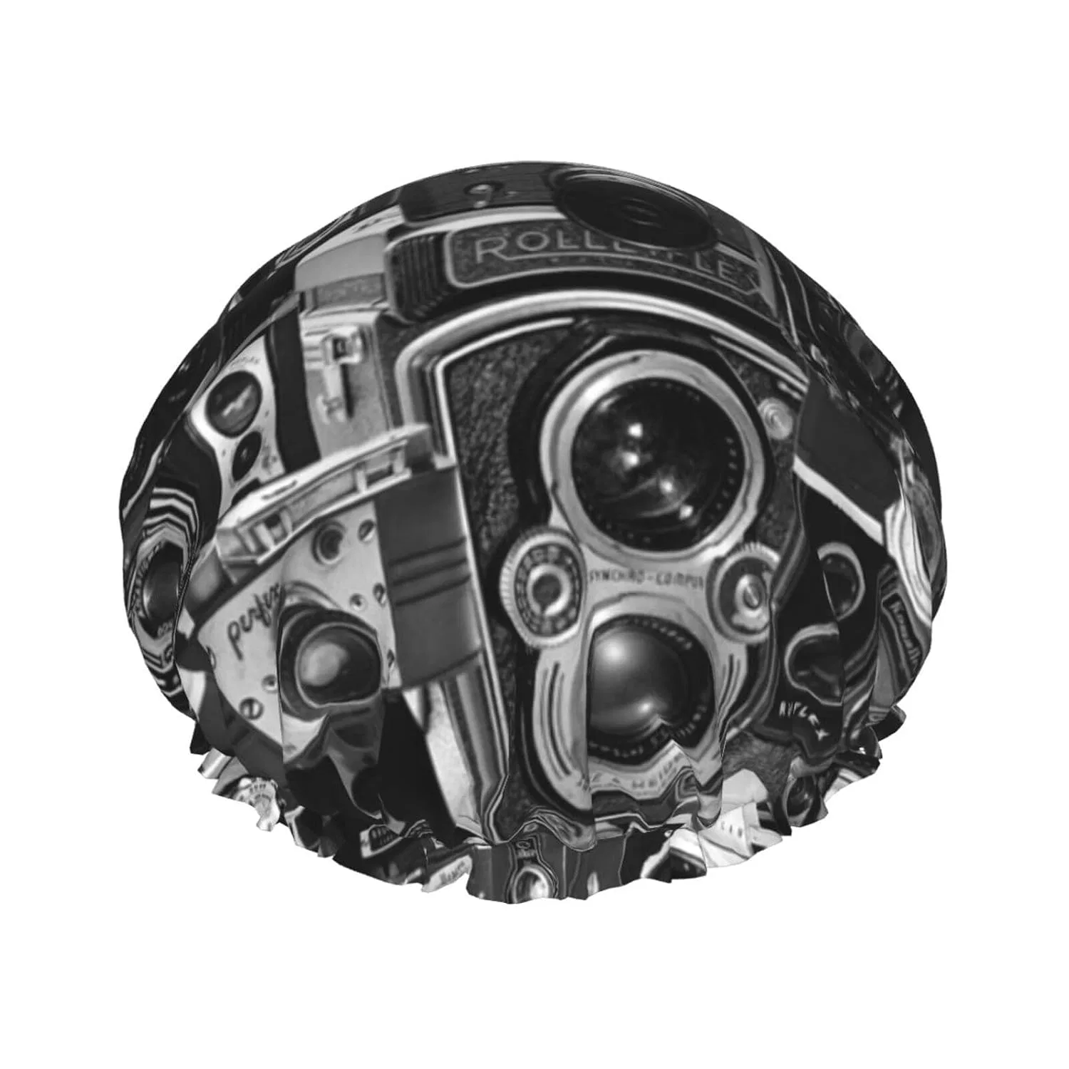 Шапочка для душа Vintage Camera, ObabO