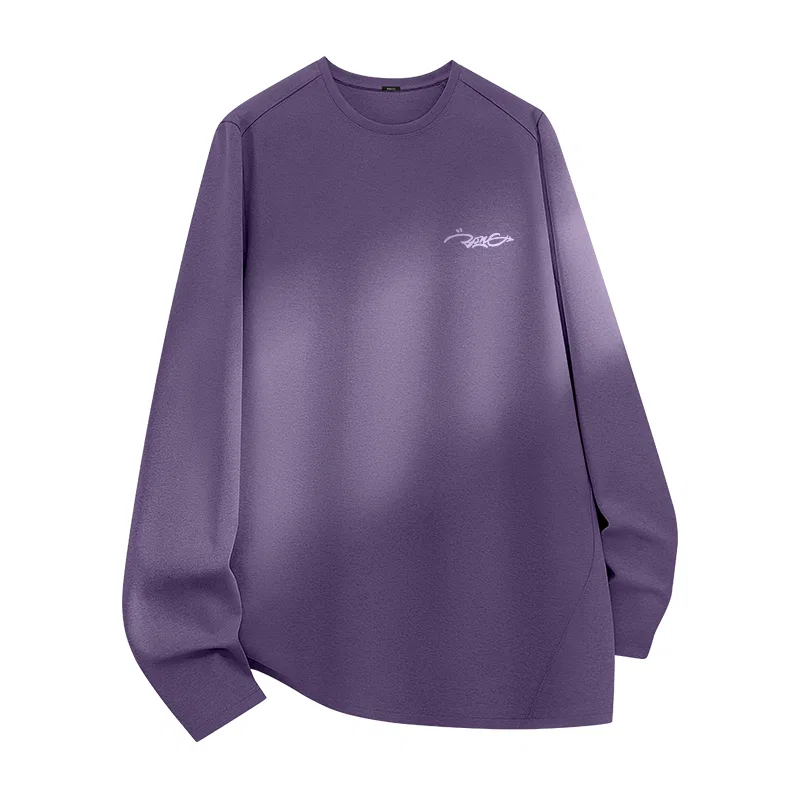 Детская футболка с принтом Quick Dry Sports White Purple Graffiti Chest Logo, MINISO, Цвет White Purple Graffiti Chest Logo — фото 3