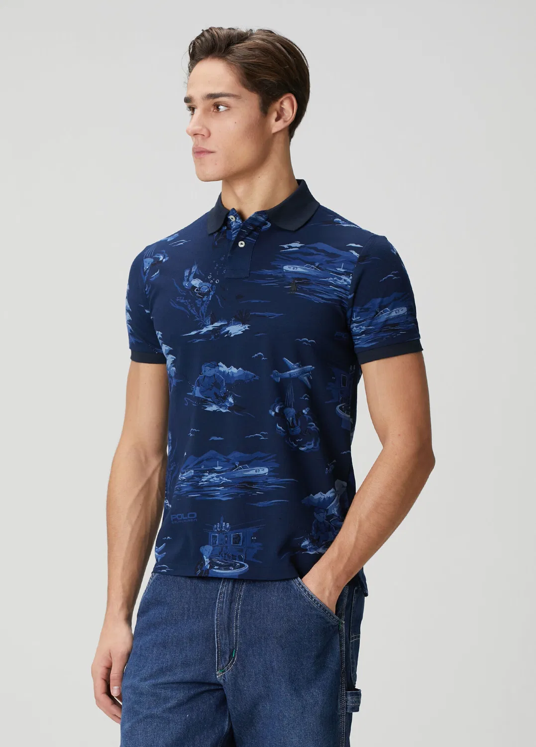 Футболка поло Polo Ralph Lauren Mavi — фото 3