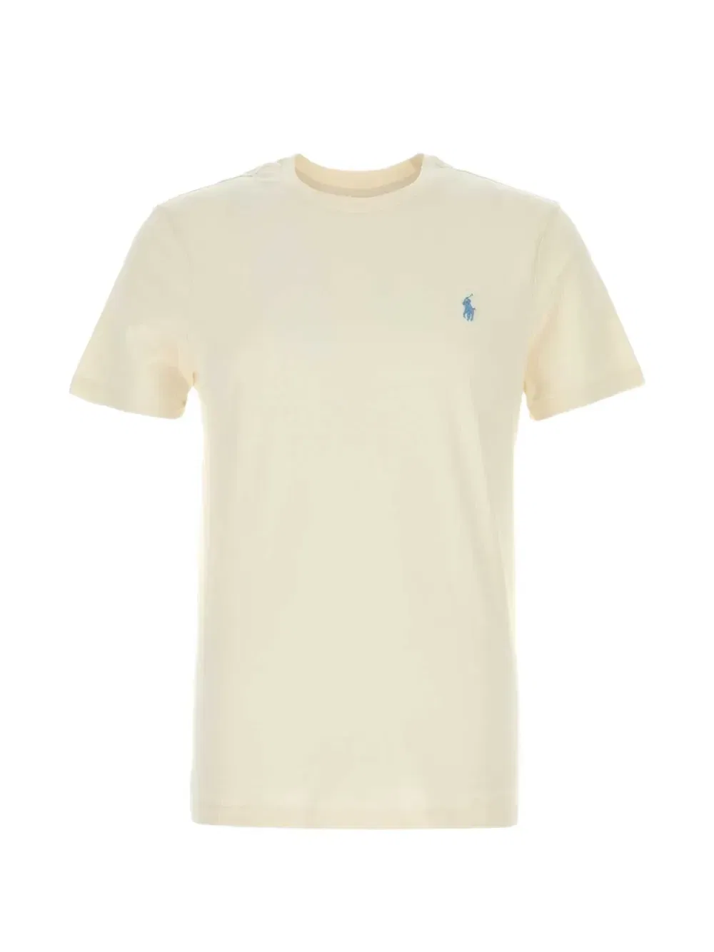 Футболка с вышивкой Polo Ralph Lauren, бежевый